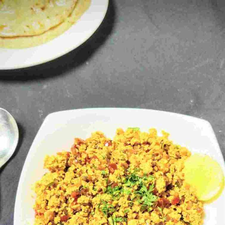 Paneer bhurji recipe (cottage cheese bhurj