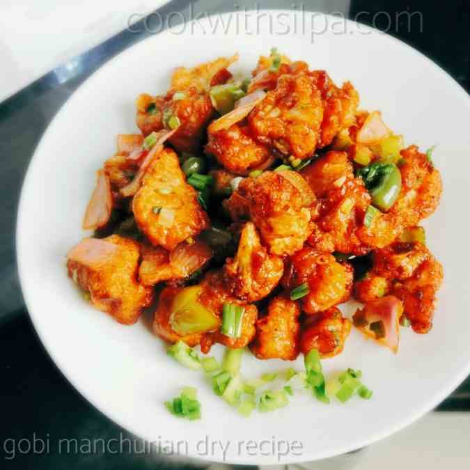 Gobi manchurian (dry) recipe