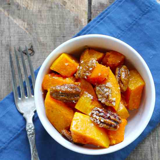 Vanilla Roasted Butternut Squash