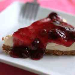 No-bake blueberry cheesecake