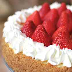 Fresh Strawberry Cheesecake