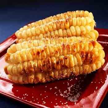 Healthy Barbequed Corn On The Cob
