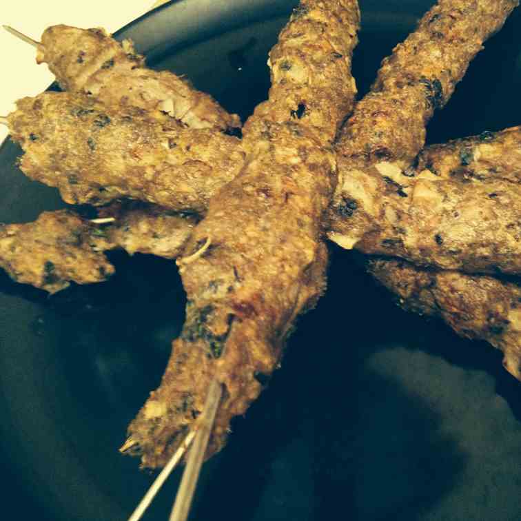 Homemade Lamb Kebabs