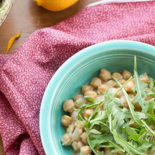 Chickpea Piccata