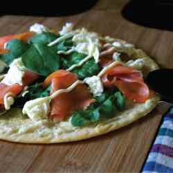 Smoked Salmon Pizza