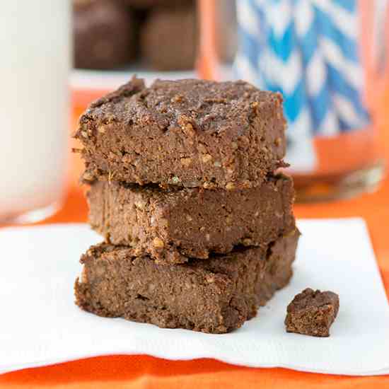 Spicy Cinnamon Sweet Potato Brownies