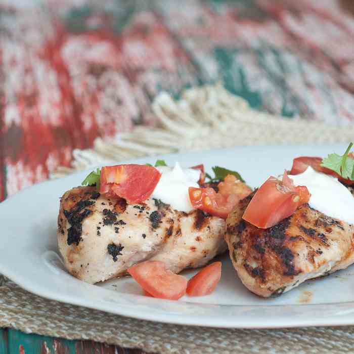 Grilled Cilantro Lime Chicken