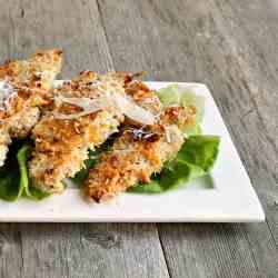 Crispy, Cheesy Buttermilk Chicken