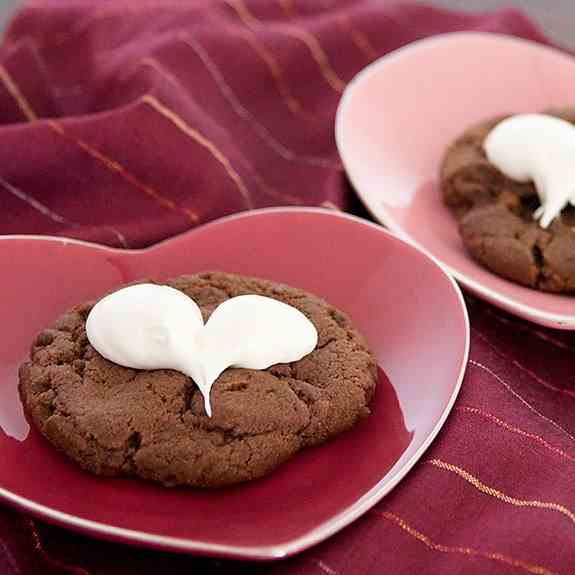 Hot Chocolate Cookies