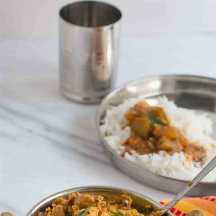 Bareda Kai Ajadina (Plantain Side Dish Or