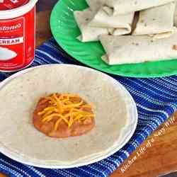 Bean and Cheese Burritos (Freezer Friendly