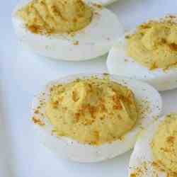 Curried Deviled Eggs