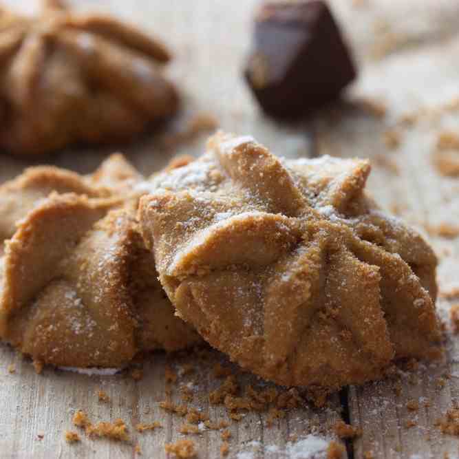 Chocolate Orange Christmas Biscuits