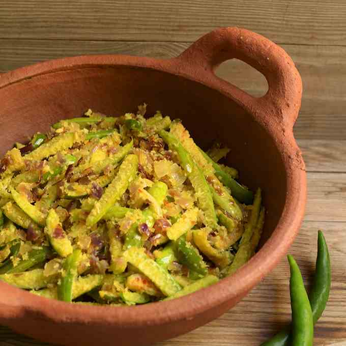 Goan Tendli Vegetable with Coconut