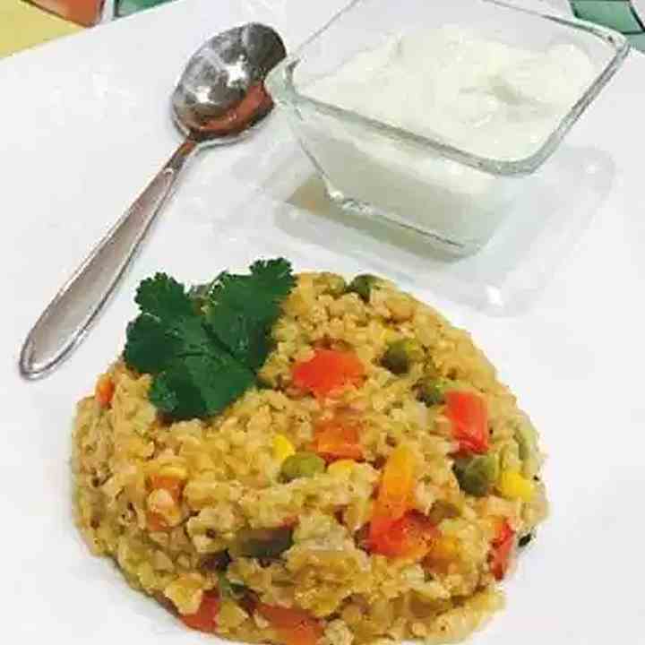 Dalia Pulao Instant Pot