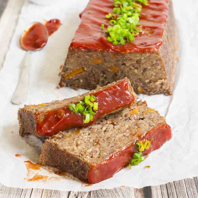 Vegan Lentil Loaf (Gluten-free)