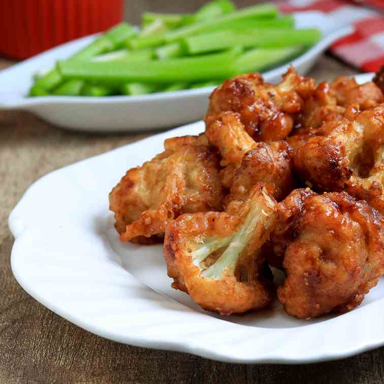 Cauliflower Buffalo Bites