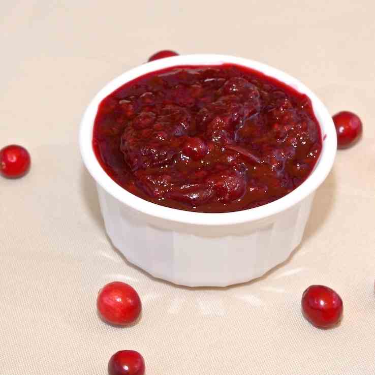 Raspberry Cranberry Sauce