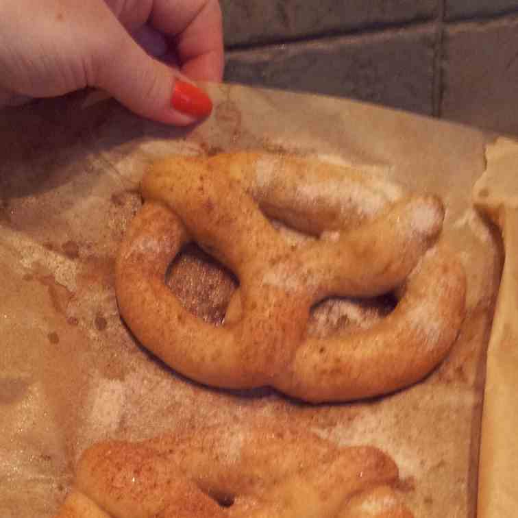 Quick and easy soft pretzels