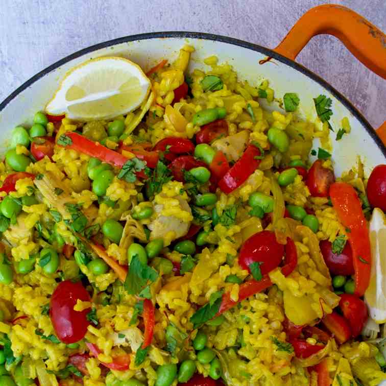 Vegetable Paella