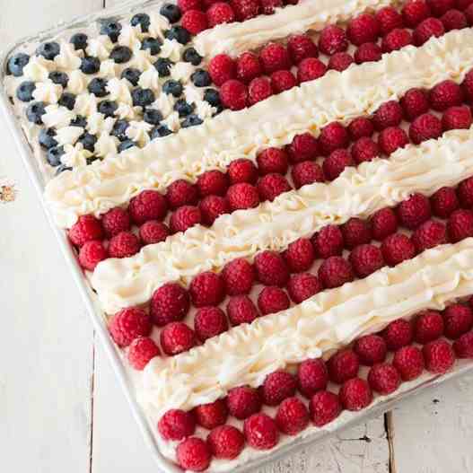 Flag Cake