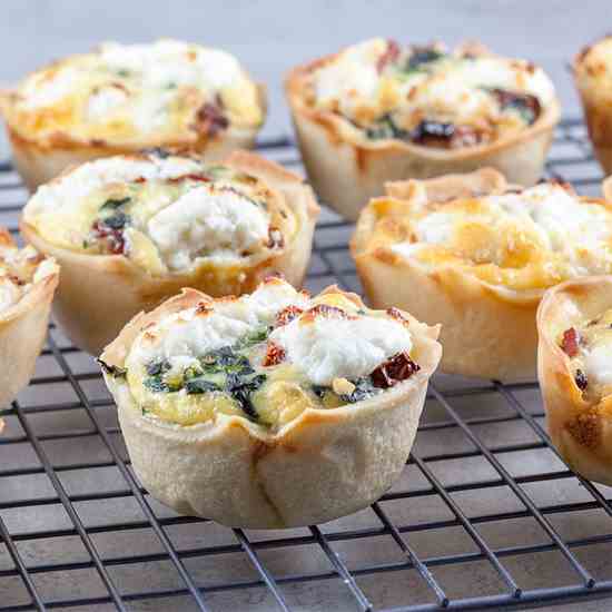 Mini quiches