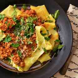 Pappardelle Bolognese