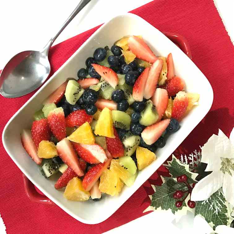 Healthy Fruit Salad Bowl