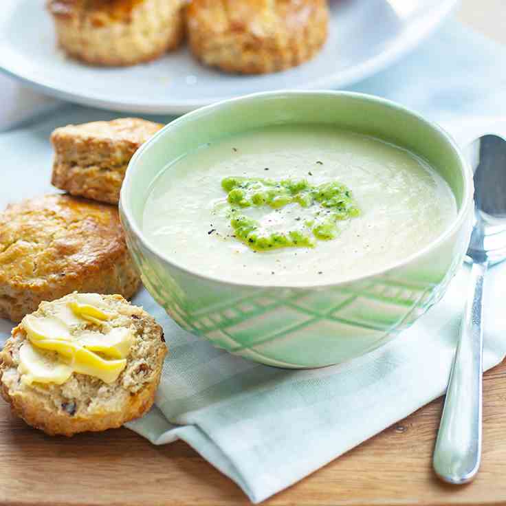 Potato & leek soup