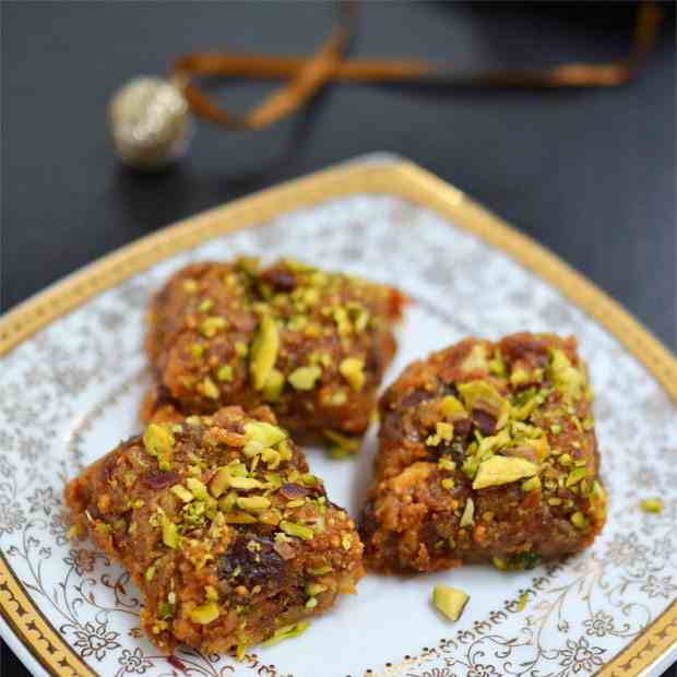 Anjeer Mawa Burfi |Figs Khoya Burfi