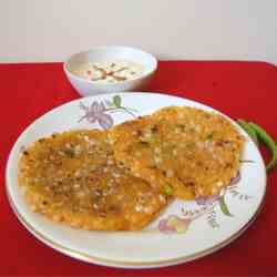 Sabudana Thalipeeth