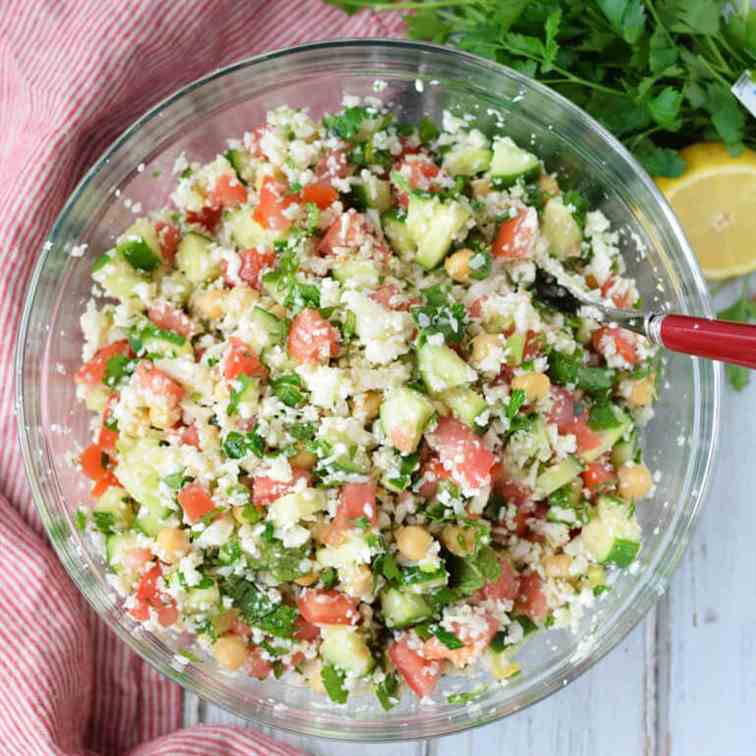 Cauliflower Tabbouleh