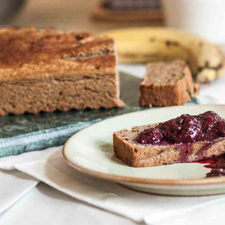 Gluten Free Cinnamon Banana Bread