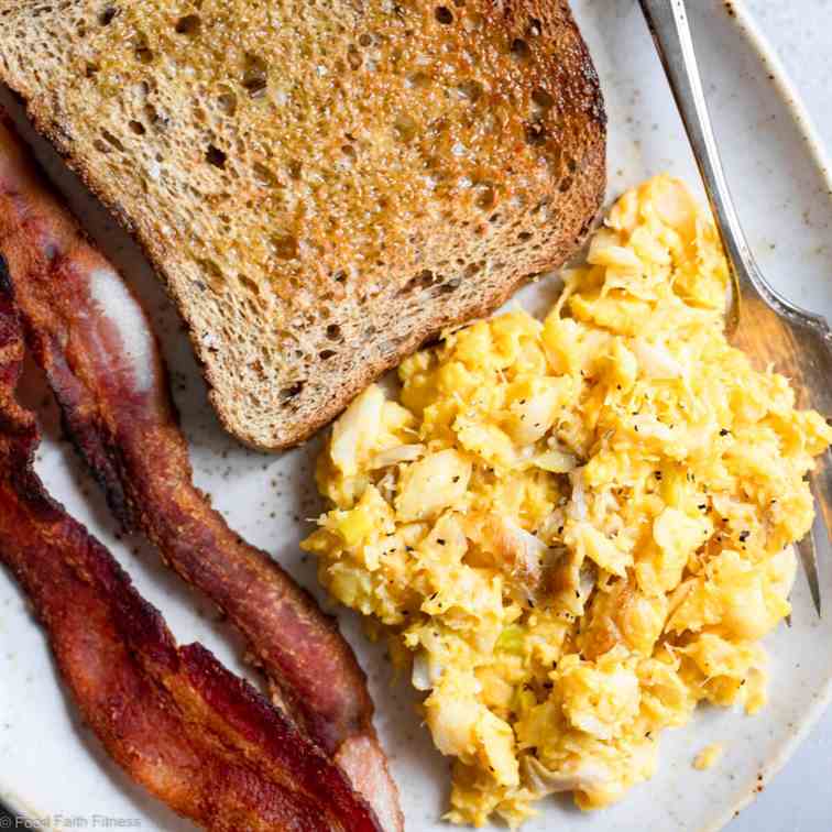 Spanish Cod Scrambled Eggs