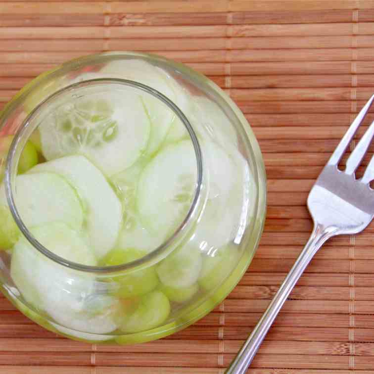 Sweet and Sour Cucumber Salad