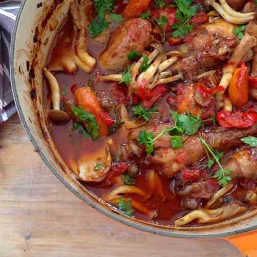 Chicken Cacciatore 