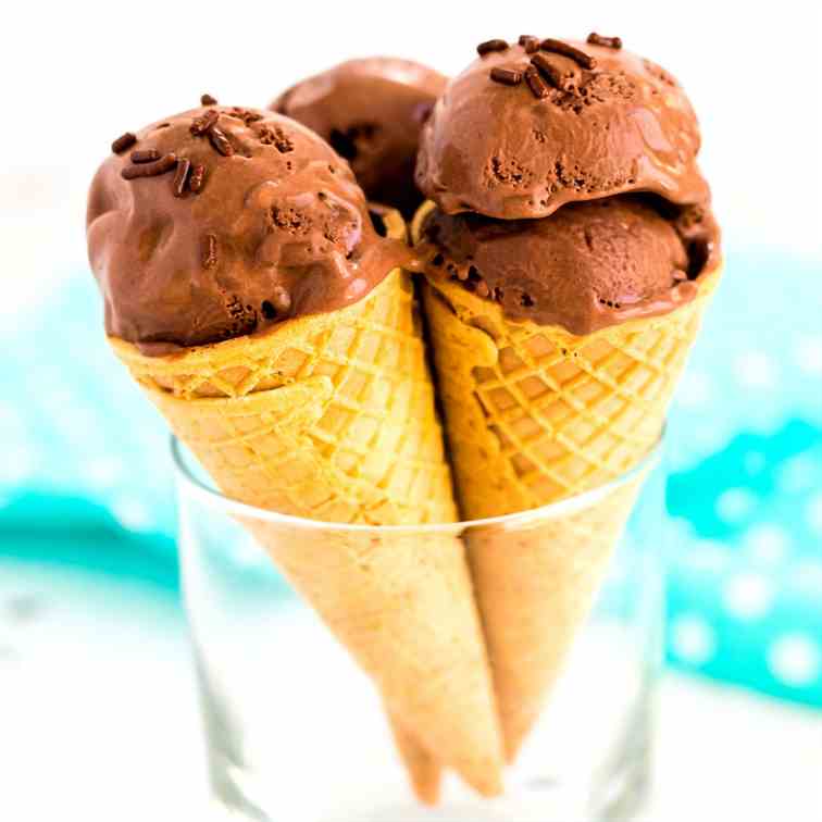 Dark Chocolate Ice Cream