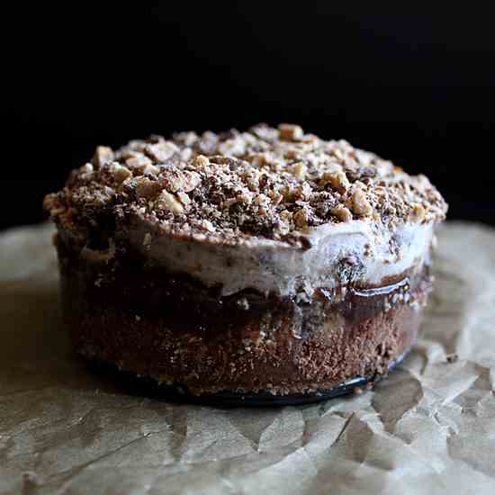 Mud Pie with Homemade Hot Fudge 'n Heath