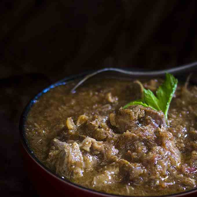 Chettinad Mutton gravy