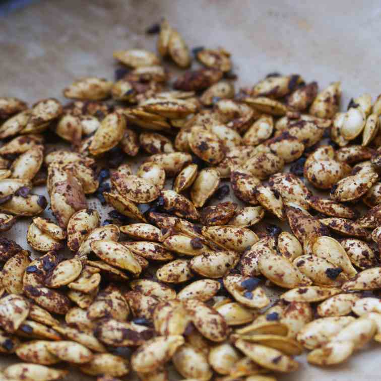 Chilli Roasted Squash Seeds