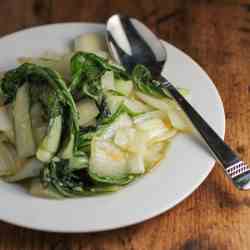 Easy Stir-Fried Bok Choy