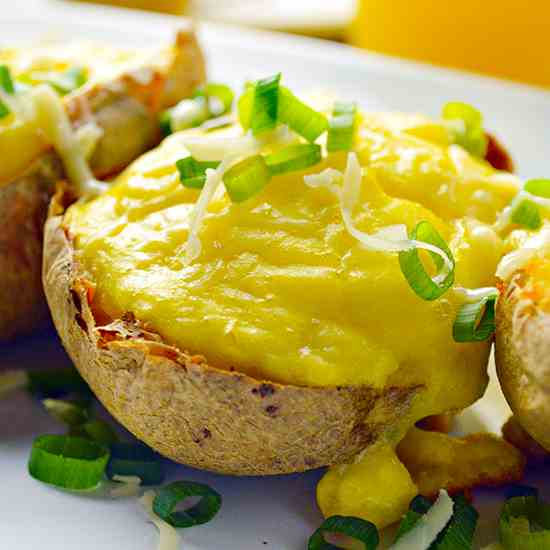 Twice Baked Breakfast Potatoes