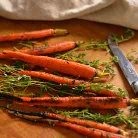 Honey, Lemon and Thyme Glazed Carrots