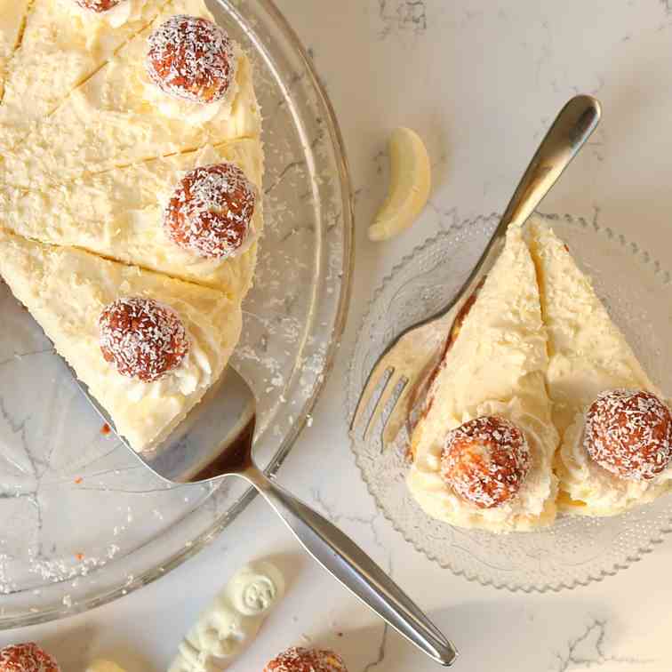 Lolly Log, White Chocolate Cheesecake