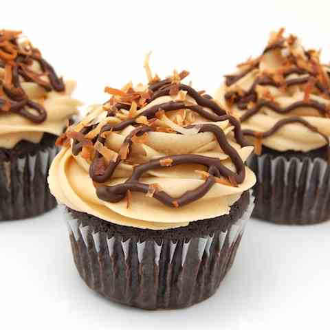 Samoas Cupcakes