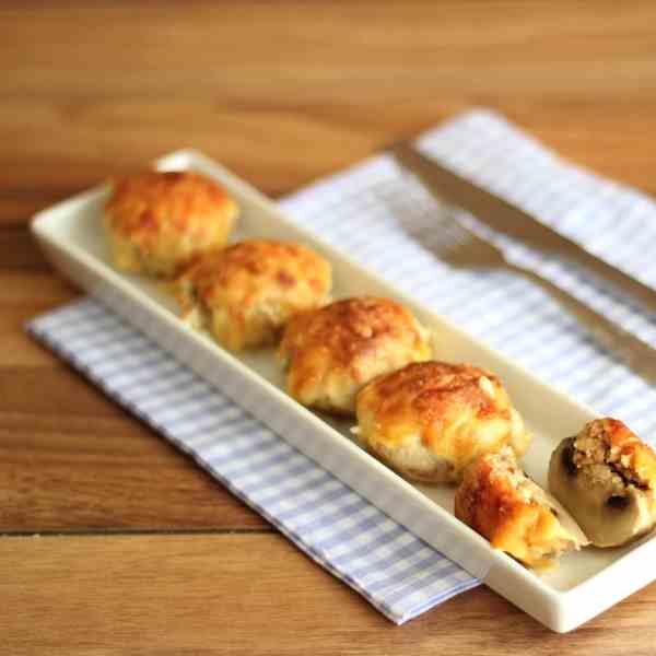 mushrooms stuffed with meat