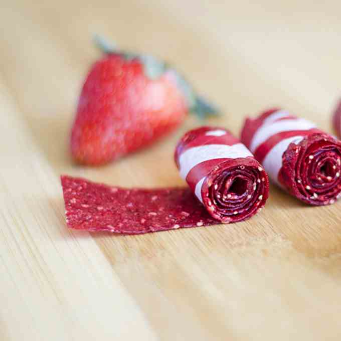 3 Ingredient Fruit Roll Ups