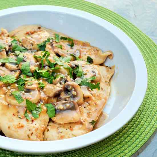 Herbed Mushroom Chicken