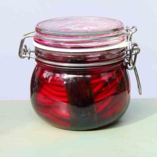 Beet and Red Onion Pickle