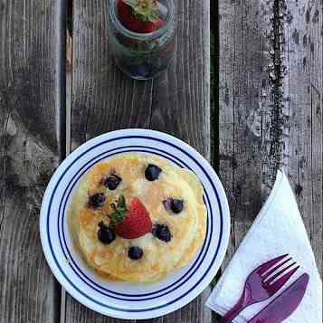 Blueberry Buttermilk Pancakes